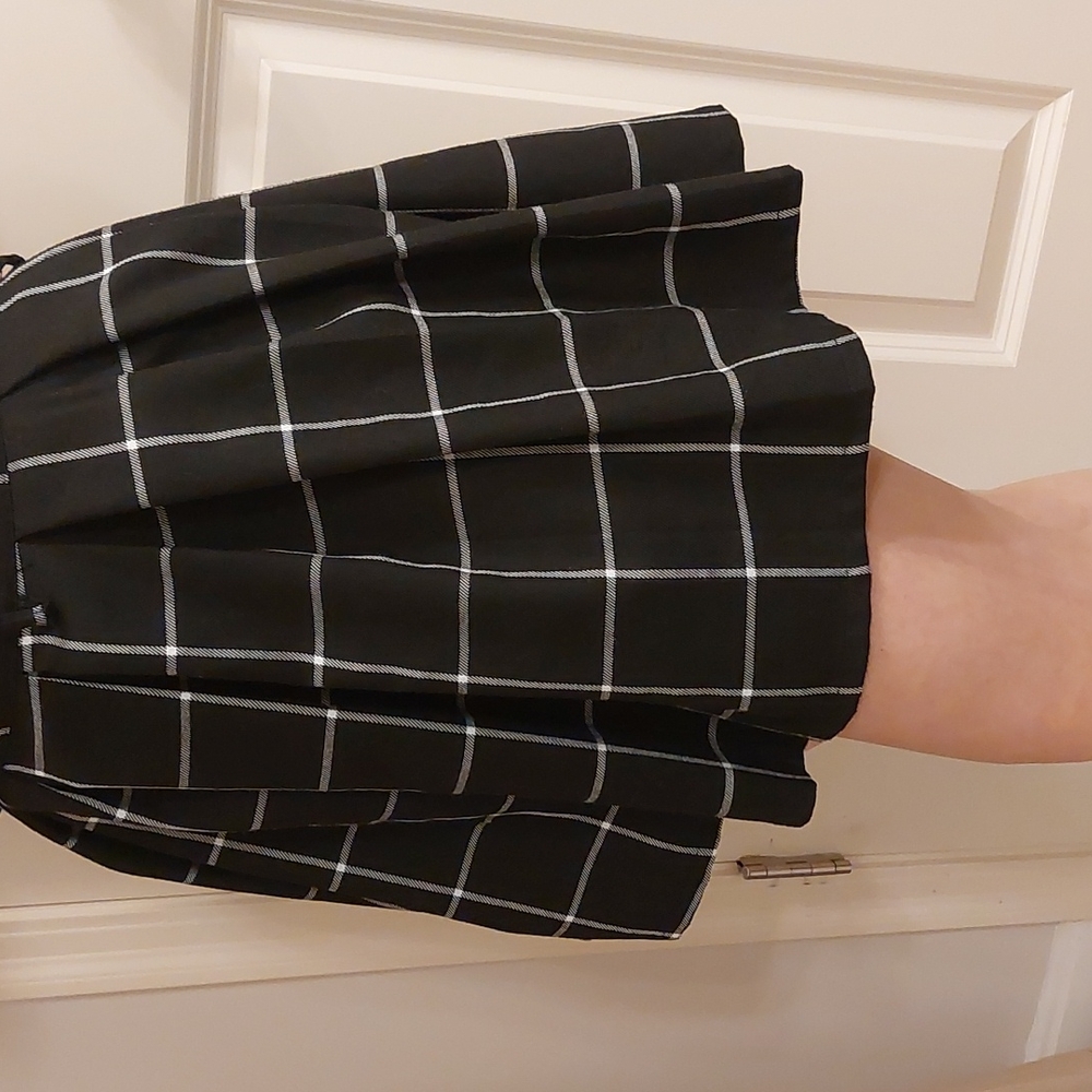 Pleated Plaid Alternative Hot Topic Skirt